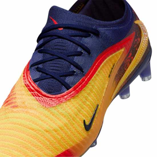Nike Phantom 6 Low Elite Adults Astro Turf Football Boots Orange/Volt Мъжки футболни бутонки