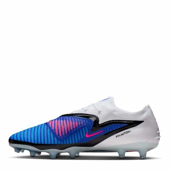 Nike Phantom 6 Low Elite Adults Artificial Ground Football Boots Blue/Wht/Pink 