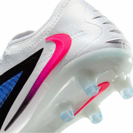 Nike Phantom 6 Low Elite Adults Artificial Ground Football Boots Blue/Wht/Pink 
