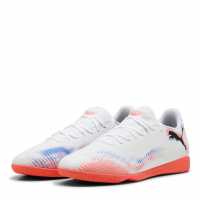 Puma Men's Future 8 Play It Indoor Football Boots Puma White-Pu Футболни бутонки