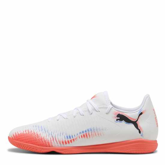 Puma Men's Future 8 Play It Indoor Football Boots Puma White-Pu Футболни бутонки