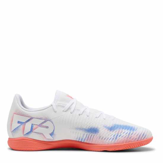 Puma Men's Future 8 Play It Indoor Football Boots Puma White-Pu Футболни бутонки
