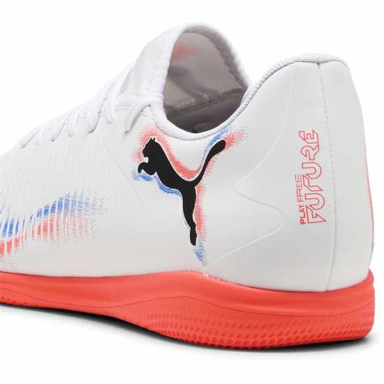 Puma Men's Future 8 Play It Indoor Football Boots Puma White-Pu Футболни бутонки