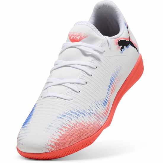 Puma Men's Future 8 Play It Indoor Football Boots Puma White-Pu Футболни бутонки