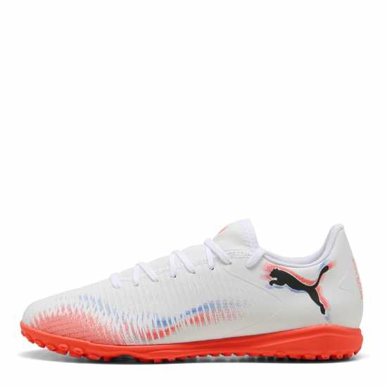 Мъжки футболни бутонки Puma Future 8 Play Astro Turf Football Boots White/Black/Red Puma Future 8 Play Astro Turf Football Boots White/Black/Red Мъжки футболни бутонки