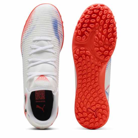 Мъжки футболни бутонки Puma Future 8 Play Astro Turf Football Boots White/Black/Red Puma Future 8 Play Astro Turf Football Boots White/Black/Red Мъжки футболни бутонки