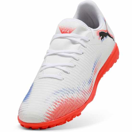 Мъжки футболни бутонки Puma Future 8 Play Astro Turf Football Boots White/Black/Red Puma Future 8 Play Astro Turf Football Boots White/Black/Red Мъжки футболни бутонки