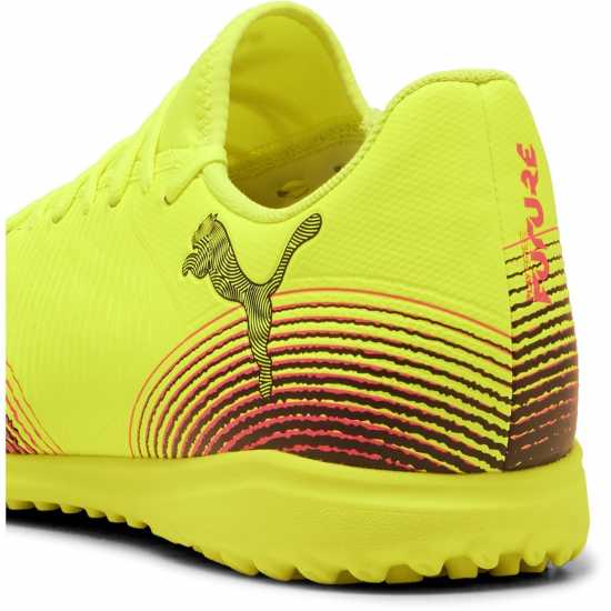Puma Future 8 Play Astro Turf Football Boots Жълто/Черно Мъжки футболни бутонки