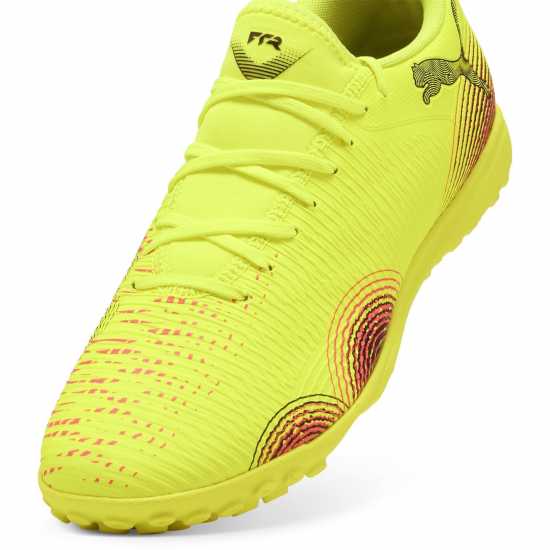 Puma Future 8 Play Astro Turf Football Boots Жълто/Черно Мъжки футболни бутонки