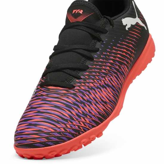 Puma Future 8 Play Astro Turf Football Boots Черно/Лилаво Мъжки футболни бутонки