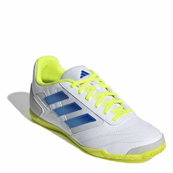 Adidas Super Sala Ii Indoor Football Boots Бяло/Синьо/Жълто Футболни стоножки