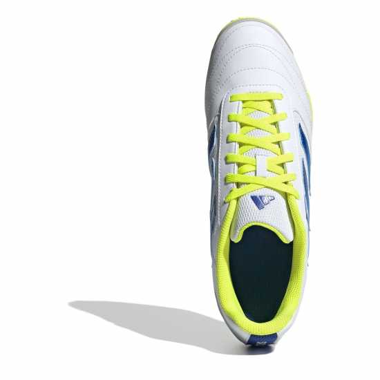 Adidas Super Sala Ii Indoor Football Boots Бяло/Синьо/Жълто Футболни стоножки