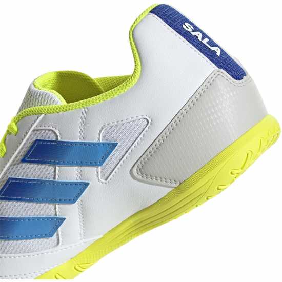 Adidas Super Sala Ii Indoor Football Boots Бяло/Синьо/Жълто Футболни стоножки
