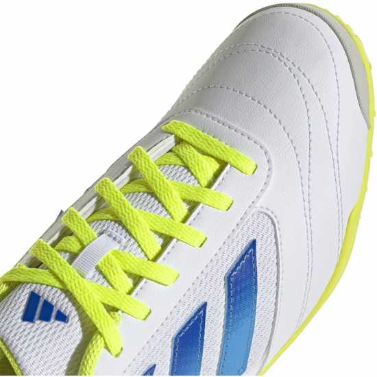 Adidas Super Sala Ii Indoor Football Boots Бяло/Синьо/Жълто Футболни стоножки