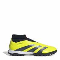 Adidas Predator 24 League Laceless Turf Boots Жълто/Черно/Червено 