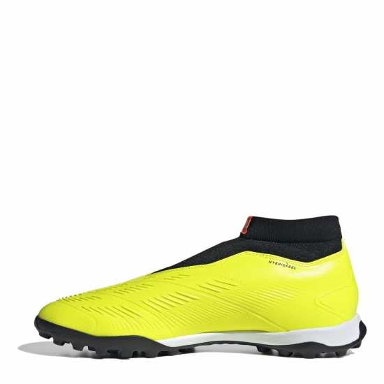 Adidas Predator 24 League Laceless Turf Boots Жълто/Черно/Червено 