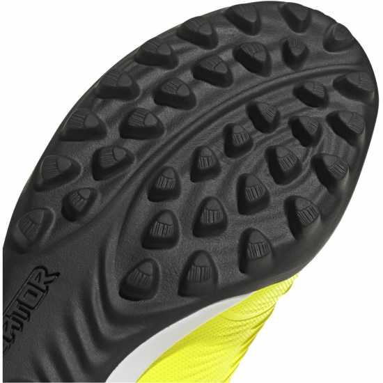 Adidas Predator 24 League Laceless Turf Boots Жълто/Черно/Червено 