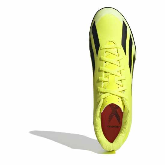 Adidas X Crazyfast Club Astro Turf Football Boots Yellow/Blk/Wht Футболни стоножки