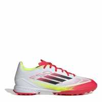 Adidas F50 League Astro Turf Football Boots Бяло/Червено 