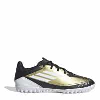 Adidas F50 Adults Club Astro Turf Football Boots Злато/Черно Футболни стоножки