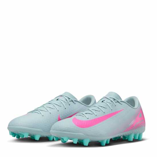 Nike Mercurial Vapor 16 Academy Adults Artificial Ground Football Boots Сиво/Розово Мъжки футболни бутонки