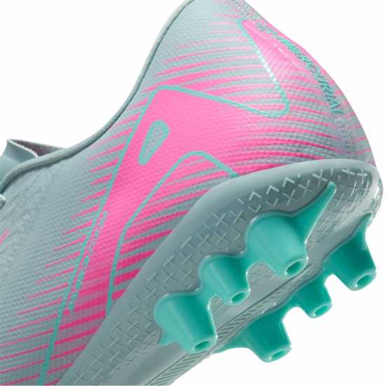 Nike Mercurial Vapor 16 Academy Adults Artificial Ground Football Boots Сиво/Розово Мъжки футболни бутонки