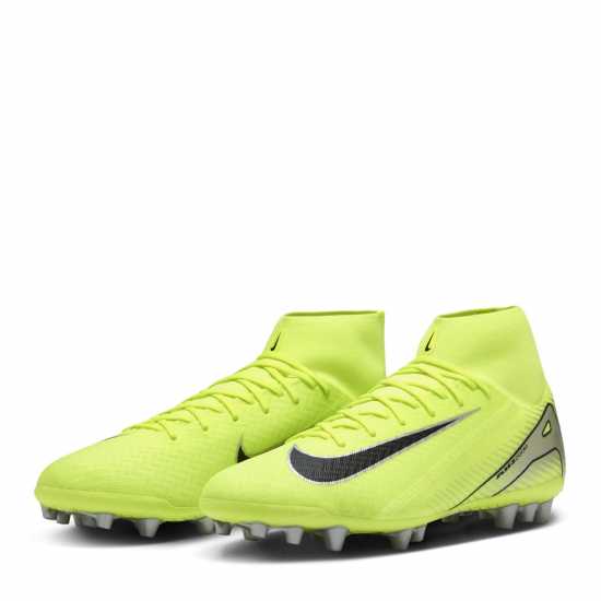 Nike Mercurial Superfly 10 Academy Artificial Ground Football Boots Волт/Черен Мъжки футболни бутонки