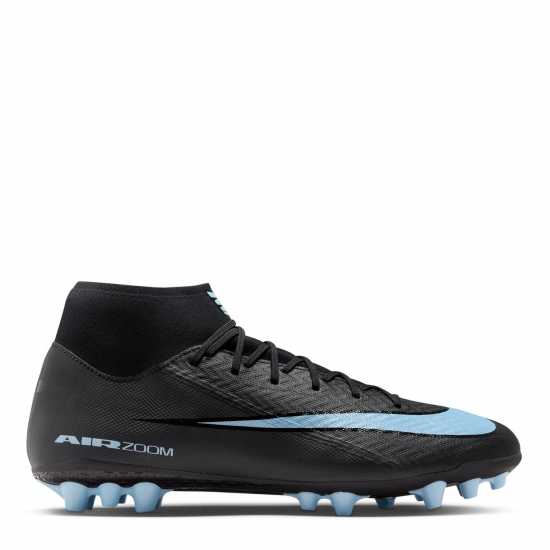 Nike Mercurial Superfly 10 Academy Artificial Ground Football Boots Black/Blue Мъжки футболни бутонки