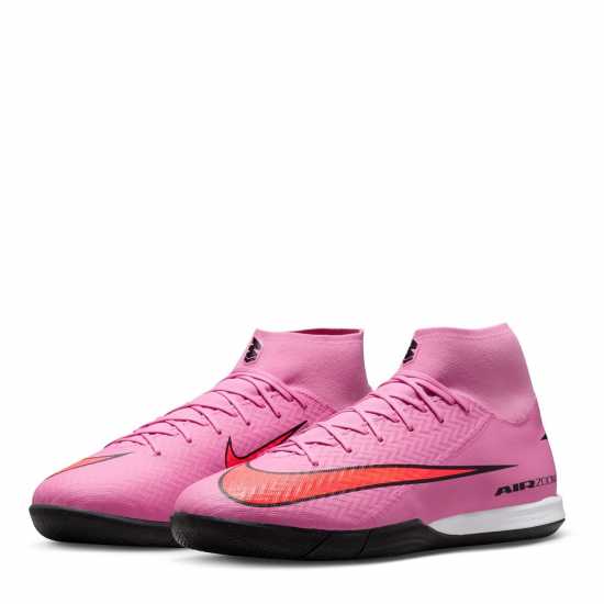 Nike Zoom Superfly 10 Academy Adults Indoor Football Boots Pink/Black Мъжки футболни бутонки