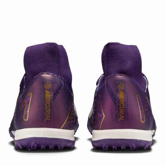 Nike Mercurial Superfly 10 Academy Astro Turf Football Boots Лилаво/Кремаво Мъжки футболни бутонки