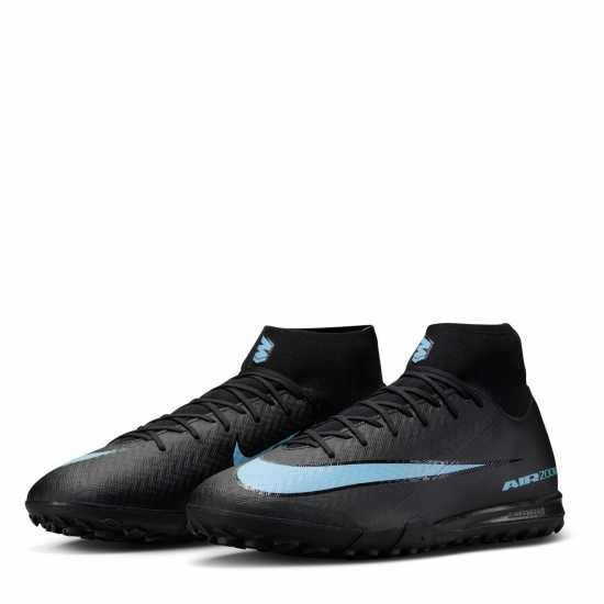 Мъжки футболни бутонки Nike Mercurial Superfly 10 Academy Astro Turf Football Boots Black/Blue Nike Mercurial Superfly 10 Academy Astro Turf Football Boots Black/Blue Мъжки футболни бутонки