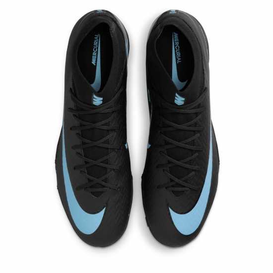 Мъжки футболни бутонки Nike Mercurial Superfly 10 Academy Astro Turf Football Boots Black/Blue Nike Mercurial Superfly 10 Academy Astro Turf Football Boots Black/Blue Мъжки футболни бутонки