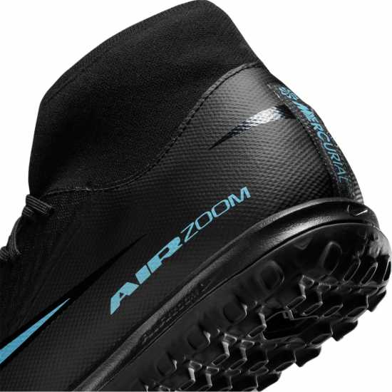 Мъжки футболни бутонки Nike Mercurial Superfly 10 Academy Astro Turf Football Boots Black/Blue Nike Mercurial Superfly 10 Academy Astro Turf Football Boots Black/Blue Мъжки футболни бутонки