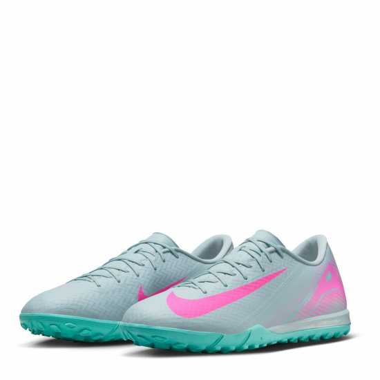 Nike Мъжки Футболни Бутонки Zoom Mercurial Vapor 16 Academy Astro Turf Football Boots Mens Сиво/Розово Мъжки футболни бутонки
