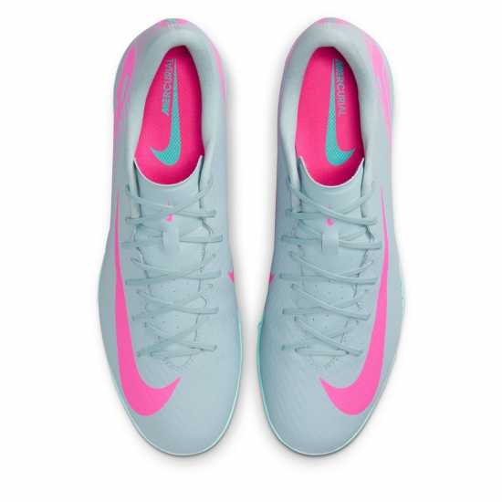 Nike Мъжки Футболни Бутонки Zoom Mercurial Vapor 16 Academy Astro Turf Football Boots Mens Сиво/Розово Мъжки футболни бутонки