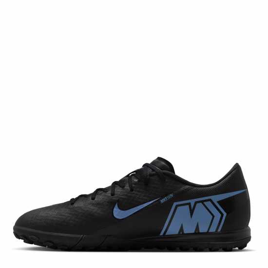 Nike Мъжки Футболни Бутонки Zoom Mercurial Vapor 16 Academy Astro Turf Football Boots Mens Black/Blue Мъжки футболни бутонки