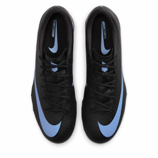 Nike Мъжки Футболни Бутонки Zoom Mercurial Vapor 16 Academy Astro Turf Football Boots Mens Black/Blue Мъжки футболни бутонки