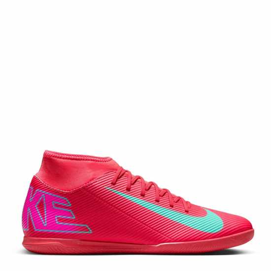 Мъжки футболни бутонки Nike Mercurial Superfly 10 Club Indoor Football Boots Червено/Зелено Nike Mercurial Superfly 10 Club Indoor Football Boots Червено/Зелено Мъжки футболни бутонки