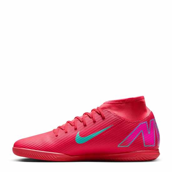 Мъжки футболни бутонки Nike Mercurial Superfly 10 Club Indoor Football Boots Червено/Зелено Nike Mercurial Superfly 10 Club Indoor Football Boots Червено/Зелено Мъжки футболни бутонки
