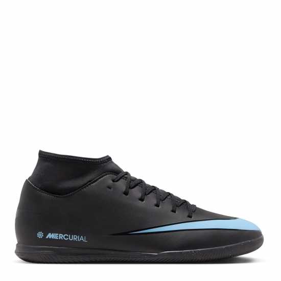 Nike Mercurial Superfly 10 Club Indoor Football Boots Black/Blue Мъжки футболни бутонки
