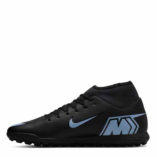 Мъжки футболни бутонки Nike Mercurial Superfly 10 Club Adults Astro Turf Football Boots Black/Blue Nike Mercurial Superfly 10 Club Adults Astro Turf Football Boots Black/Blue Мъжки футболни бутонки