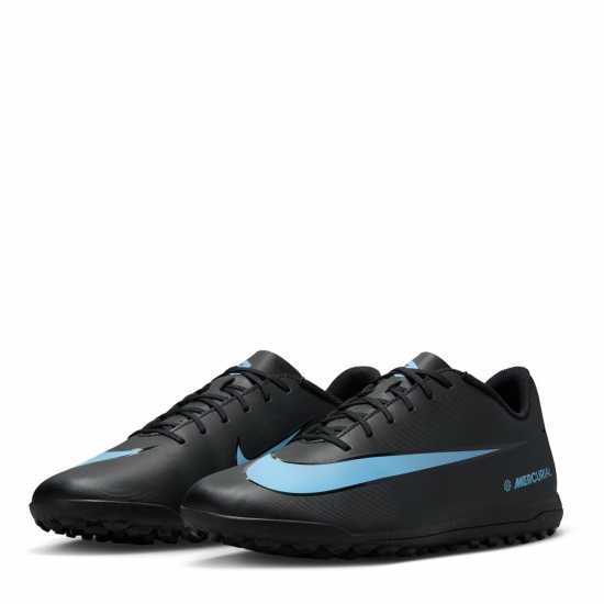 Мъжки футболни бутонки Nike Mercurial Vapor 16 Club Adults Astro Turf Football Boots Black/Blue Nike Mercurial Vapor 16 Club Adults Astro Turf Football Boots Black/Blue Мъжки футболни бутонки