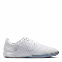 Nike Lunargato Ii Indoor Court Low Top Football Boots Adults White/Chrome Мъжки футболни бутонки