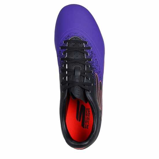 Skechers Razor Gold Astro Turf Football Boot Лилаво/Черно Мъжки футболни бутонки