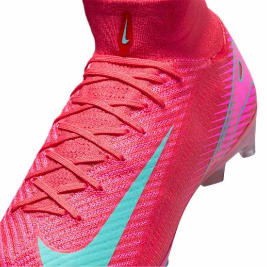 Nike Mercurial Superfly 10 Elite Adults Artificial Ground Football Boots Червено/Зелено Мъжки футболни бутонки