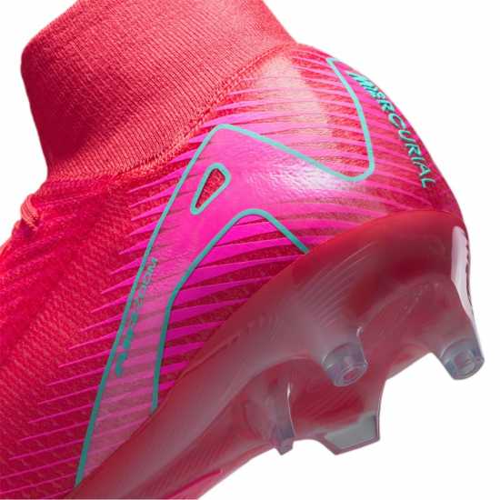 Nike Mercurial Superfly 10 Elite Adults Artificial Ground Football Boots Червено/Зелено Мъжки футболни бутонки