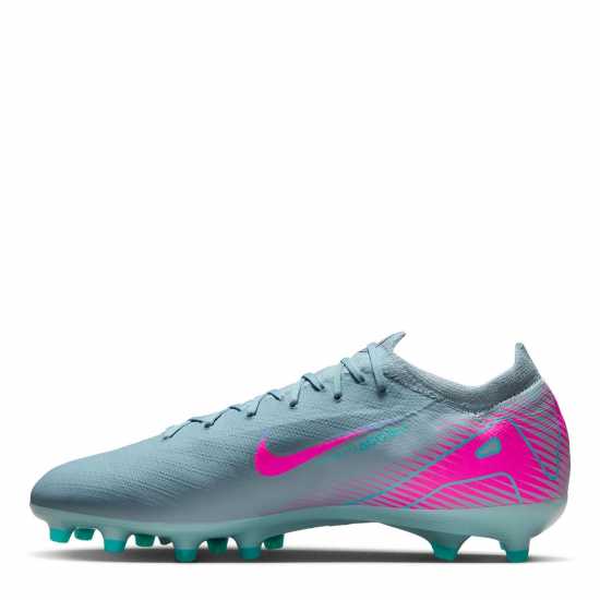 Nike Zoom Mercurial Vapor 16 Pro Adults Artificial Ground Football Boots Сиво/Розово Мъжки футболни бутонки