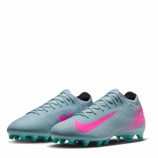 Nike Zoom Mercurial Vapor 16 Pro Adults Artificial Ground Football Boots Сиво/Розово Мъжки футболни бутонки