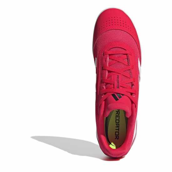 Adidas Predator League Indoor Football Boots Червено/Бяло Мъжки футболни бутонки