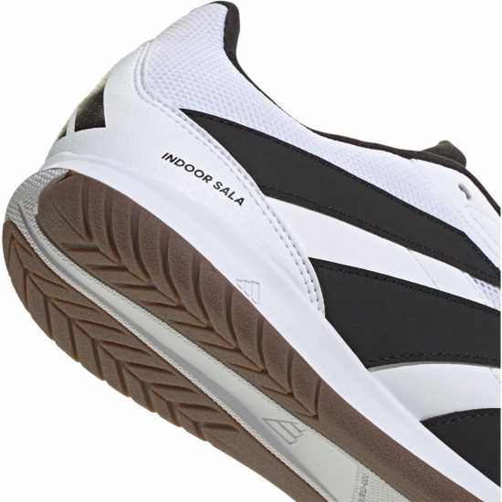 Мъжки футболни бутонки Adidas Predator League Indoor Football Boots White/Blk/Lemon Adidas Predator League Indoor Football Boots White/Blk/Lemon Мъжки футболни бутонки